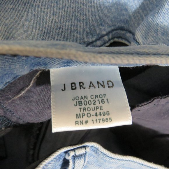 J Brand Light Blue Frayed Hem Jeans - Picture 10 of 10